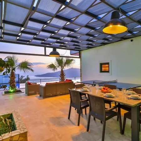 Loft Kalkan With Jacuzzi-sauna And Heating Swimming Pool