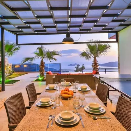 Loft Kalkan With Jacuzzi-sauna And Heating Swimming Pool