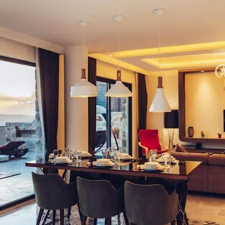 Loft Kalkan With Jacuzzi-sauna And Heating Swimming Pool
