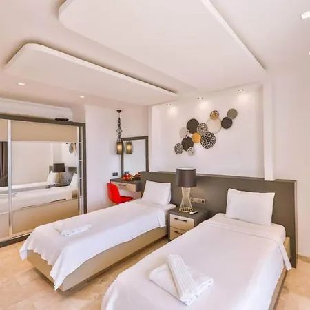 Villa Loft Kalkan With Jacuzzi-sauna And Heating Swimming Pool *