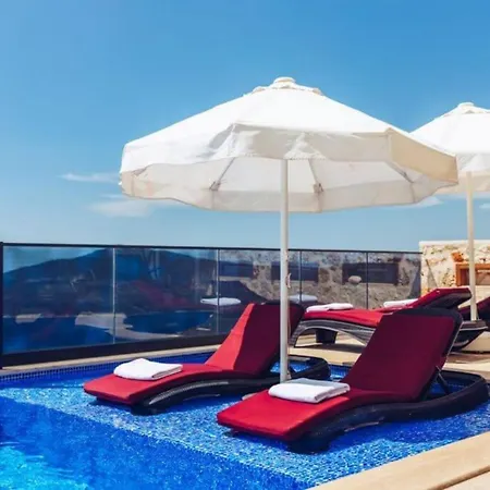 Loft Kalkan With Jacuzzi-sauna And Heating Swimming Pool Villa *