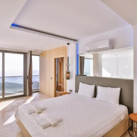 Villa Loft Kalkan With Jacuzzi-sauna And Heating Swimming Pool Kaş