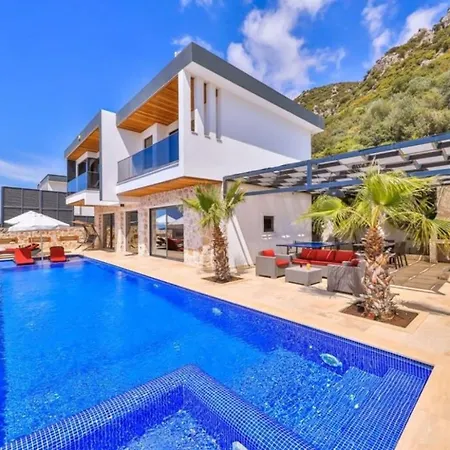 Willa Loft Kalkan With Jacuzzi-sauna And Heating Swimming Pool Kaş