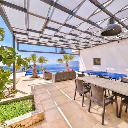 Loft Kalkan With Jacuzzi-sauna And Heating Swimming Pool * Kaş