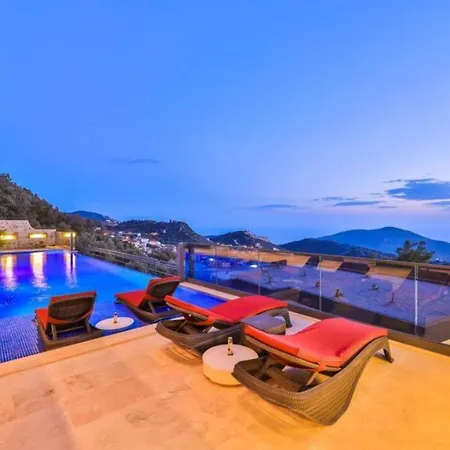 Loft Kalkan With Jacuzzi-sauna And Heating Swimming Pool * Kaş